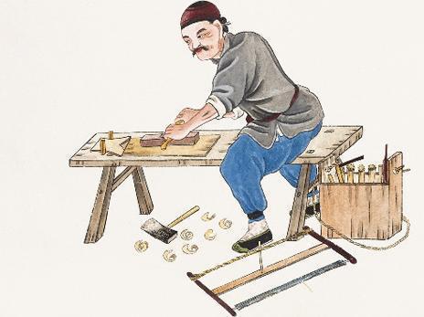 老木匠的桃花运（民间故事）