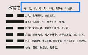 水雷屯是吉卦还是凶卦（水雷屯详解）