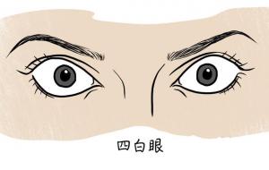 四白眼的女人的面相解析