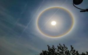日晕现象预示着什么(日晕代表什么预