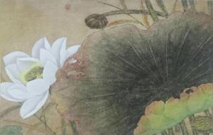 招财吉祥物之荷花